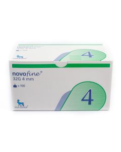 Novofine - 100 Agujas 32G x 4mm