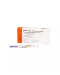 Rekovelle - 72mcg/2,16ml Folitropina - 1 Jeringa Prellenada de 2,16ml