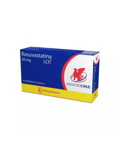 Rosuvastatina 20mg - 30 Comprimidos Recubiertos