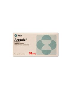 Arcoxia - 90mg Etoricoxib - 14 Comprimidos Recubiertos