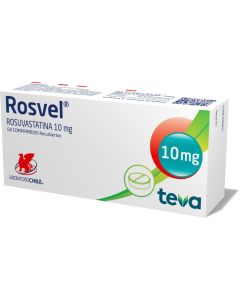 Rosvel - 10mg Rosuvastatina - 60 Comprimidos Recubiertos