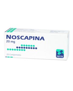 Noscapina 20mg - 20 Comprimidos