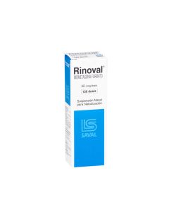 Rinoval - 50mcg Mometasona  - 120 Dosis para Suspensión Nasal