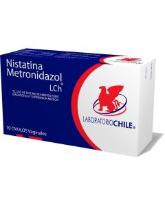 Nistatina Metronidazol 100.000UI - 10 Óvulos Vaginales