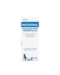 Nistatina 100.000UI/ml - 24ml Solución Oral