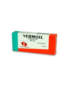 Vermoil - 200mg Albendazol - 2 Comprimidos