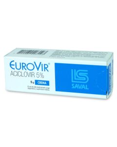 Eurovir - 5% Aciclovir - 5grs Crema