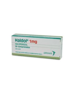 Haldol - 1mg Haloperidol - 20 Comprimidos