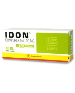 Idon - 10mg Domperidona - 30 Cápsulas