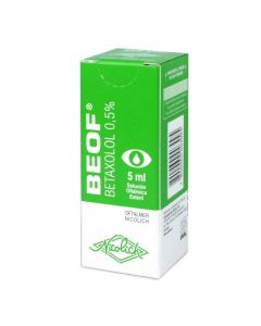 Beof - 0,5% Betaxolol - 5ml Solución Oftálmica