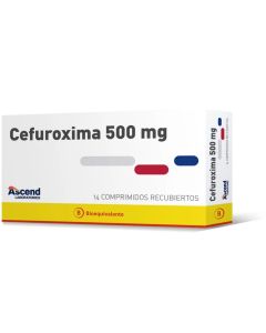 Cefuroxima 500mg - 14 Comprimidos Recubiertos