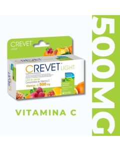 Crevet Light - 500mg Vitamina C - 32 Comprimidos Masticables