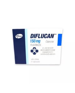 Diflucan - 150mg Fluconazol - 2 Cápsulas