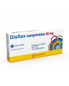 Disflax - 30mg Deflazacort - 10 Comprimidos