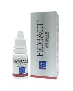 Flobact - 0,3% Ciprofloxacino - 5ml Solución Oftálmica Estéril