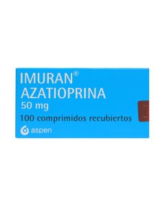 Imuran - 50mg Azatioprina - 100 Comprimidos Recubiertos