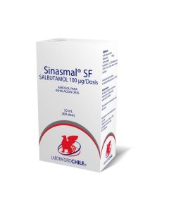 Sinasmal SF - 100mcg/dosis Salbutamol - 200 Dosis Aerosol Para Inhalación Oral