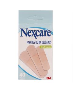 Nexcare - 40 Parches Ultra Delgados Surtidos