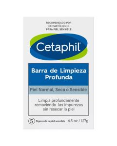 Cetaphil - 127grs Barra de Limpieza Profunda