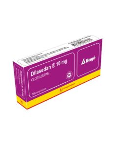 Dilasedan - 10mg Clotiazepam - 30 Comprimidos