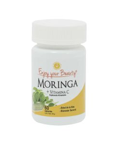 Moringa + Vitamina C - 60 Cápsulas