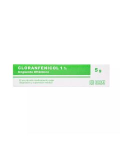 Cloranfenicol 1% - 5grs Ungüento Oftálmico