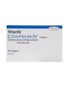 Conpremin - 0,625mg Estrógenos Conjugados Naturales - 28 Grageas