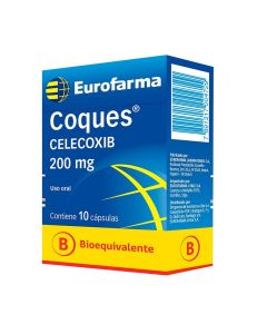 Coques - 200mg Celecoxib - 10 Cápsulas