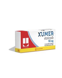 Xumer - 90mg Etoricoxib - 14 Comprimidos Recubiertos