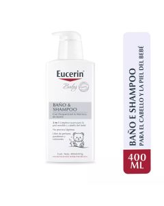 Eucerin Baby - 400ml Limpiador Baño y Shampoo