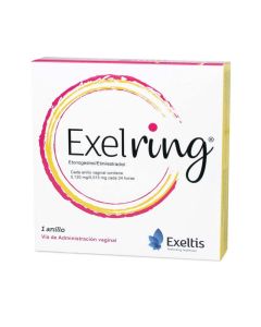 Exelring - 1 Anillo Vaginal Anticonceptivo