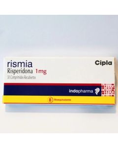 Rismia - 1mg Risperidona - 30 Comprimidos Recubiertos