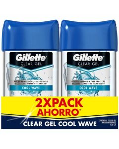 Gillette - Pack 2 Desodorantes 82gr