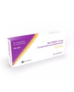 Bilidren - 10mg Bilastina - 30 Comprimidos