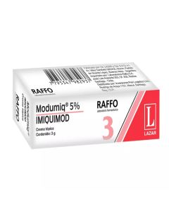 Modumiq - 5% Imiquimod - 3grs Crema Tópica