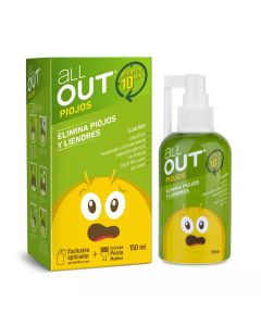 All Out - 150ml Loción para la Pediculosis con Peine