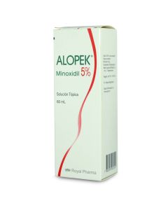 Alopek - 5% Minoxidil - 60ml Solución Tópica