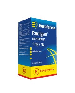 Radigen - 1mg/ml Risperidona - 15mg Solución Oral