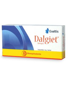 Dalgiet - 2mg Dienogest - 28 Comprimidos