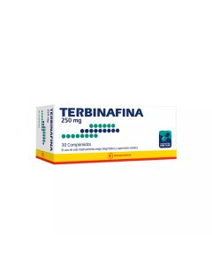 Terbinafina 250mg - 30 Comprimidos