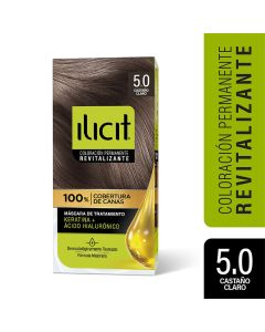 Ilicit 5.0 Castaño Claro - 45grs Tintura Permanente 