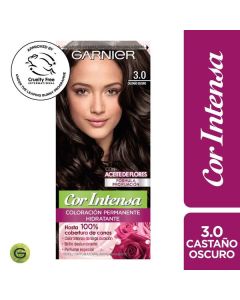 Garnier Cor Intensa 3.0 Castaño Oscuro - 45grs Tintura Permanente