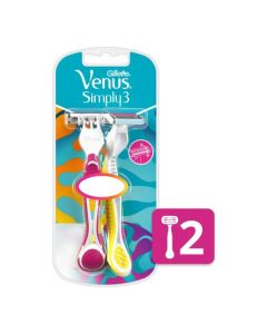 Gillette Venus Simply - 2 Máquinas de Afeitar