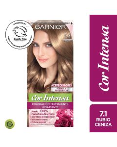 Garnier Cor Intensa 7.1 Rubio Ceniza - 45grs Tintura Permanente