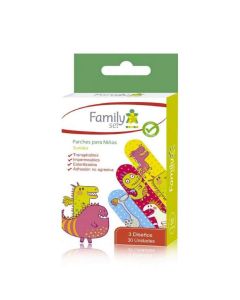 Family Set - Caja con 30 Parche Curita para Niños