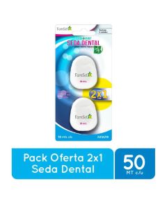 Family Set - Pack 2 Seda Dental de 50mts