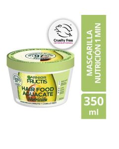 Garnier Fructis Hair Food Aguacate - 350ml Mascarilla 1 Minuto