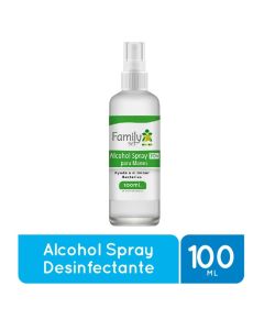 Family Set - 100ml Alcohol Spray Desinfectante