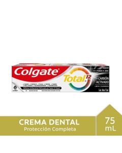 Colgate Total 12 Carbón - 75ml Pasta Dental