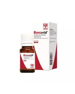 Bonavid - 300.000UI/ml Vitamina D3 - 2ml Solución Oral para Gotas